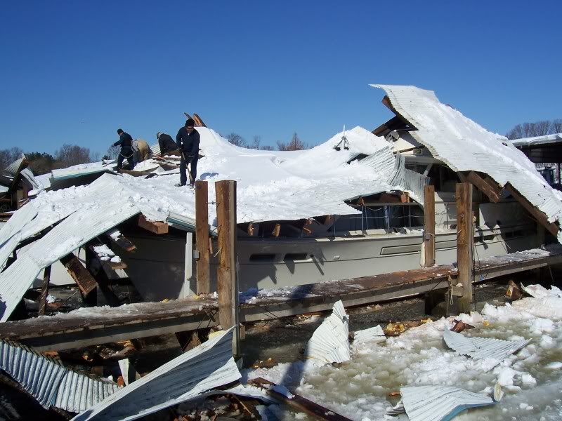 boat shed collapse