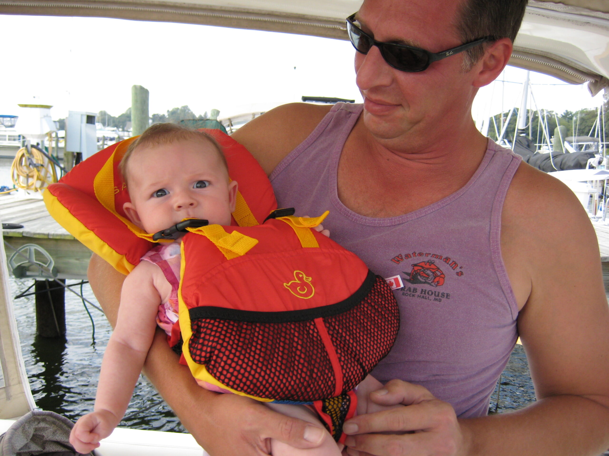 infant life jackets boating