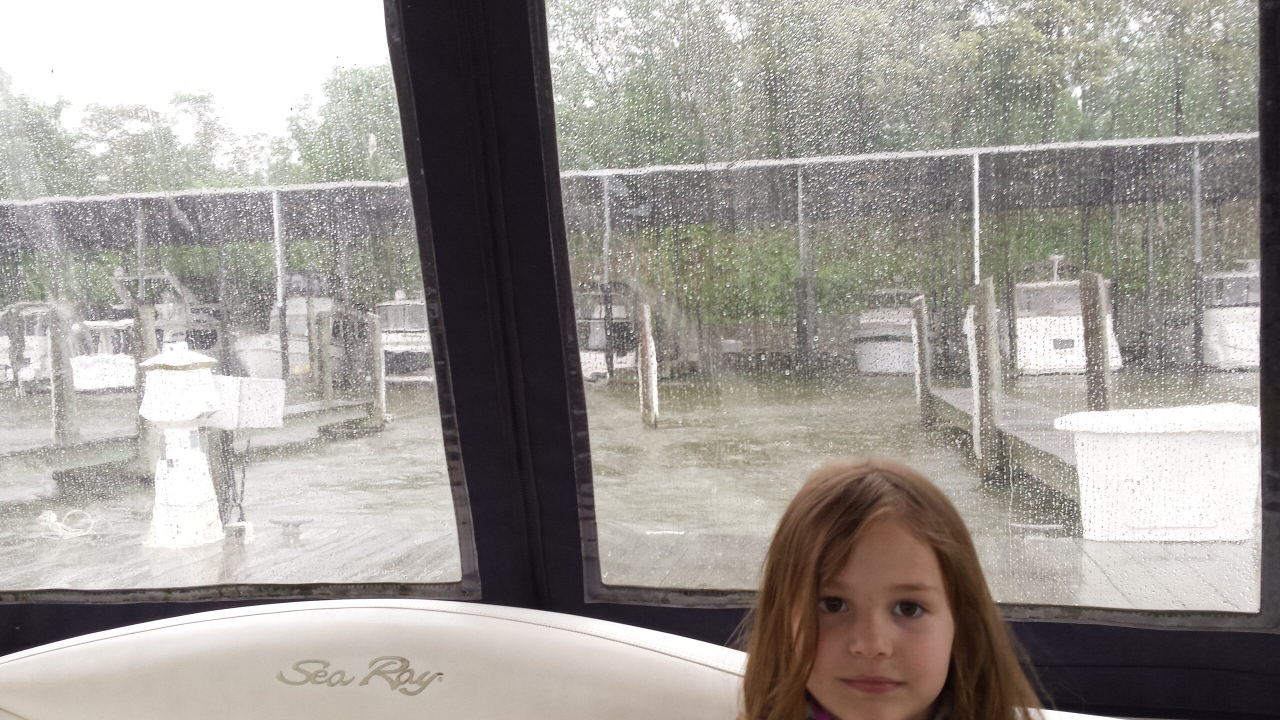 rainy day boating