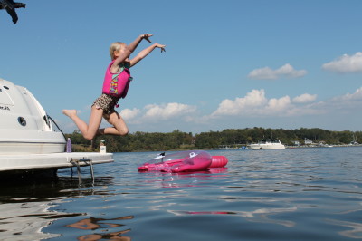 boat jump photo