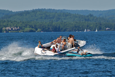 family boating time