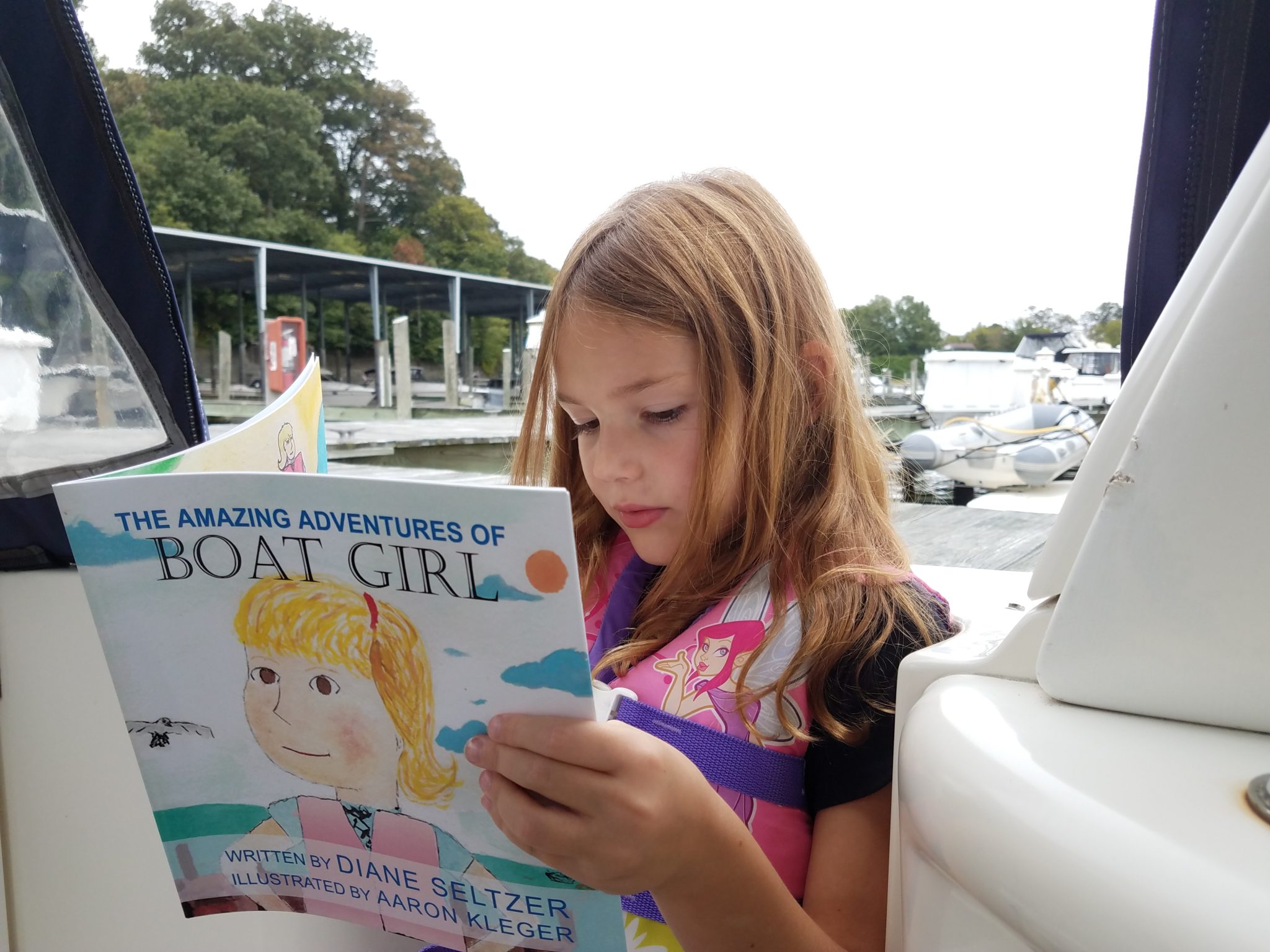 boat girl kids book