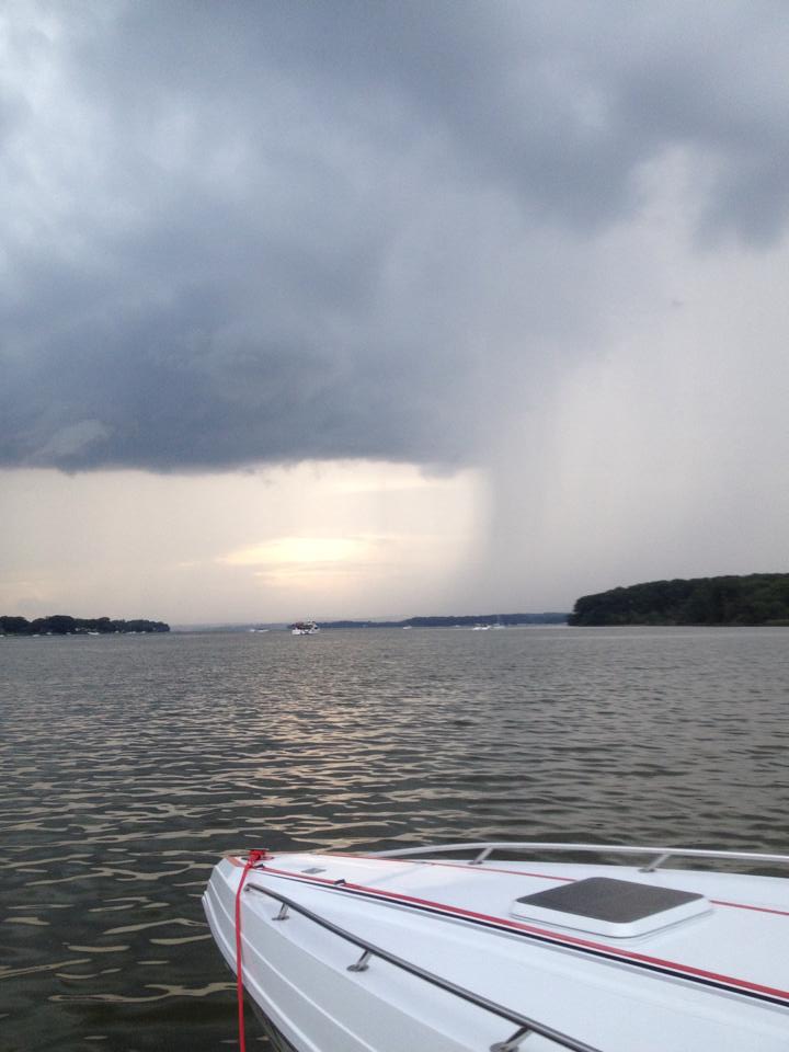 boating bad weather