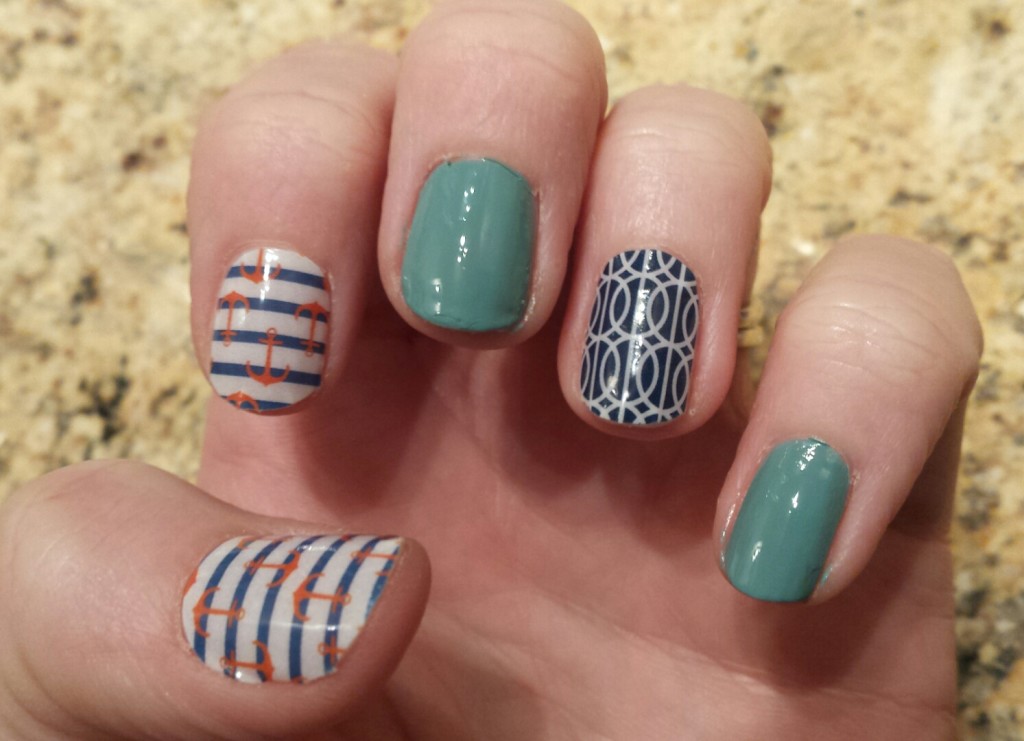 nail wrap designs with gel polish