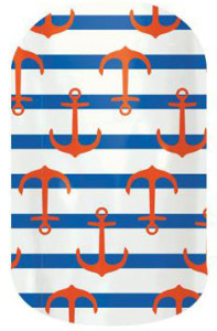 nautical wrap with anchors