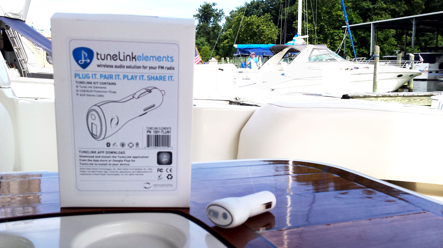 bluetooth streaming audio boat