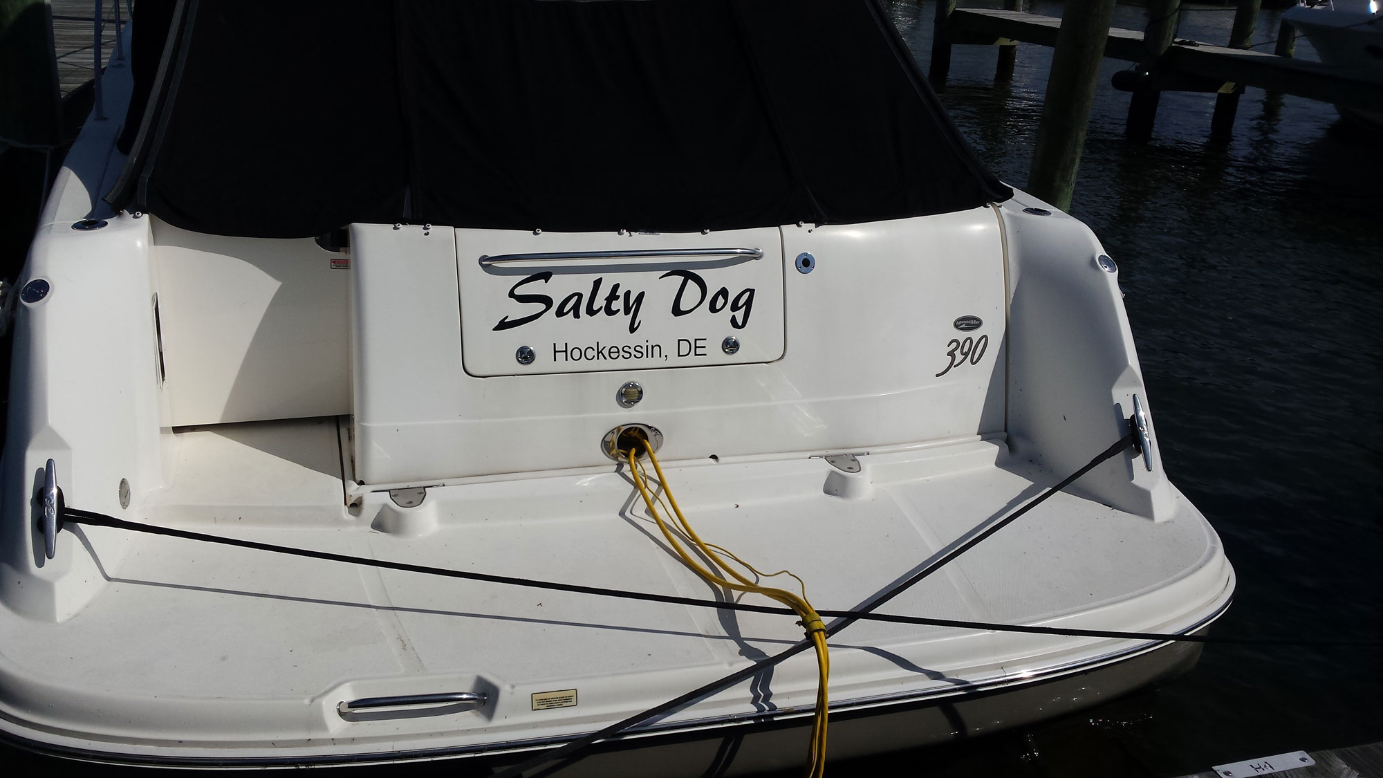 boat name salty dogs