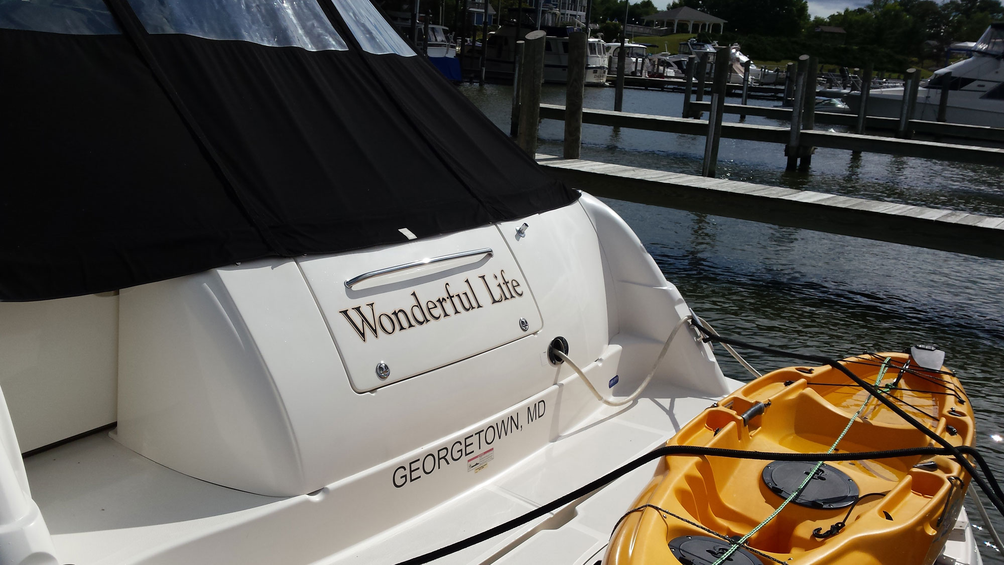 boat name wonderful life