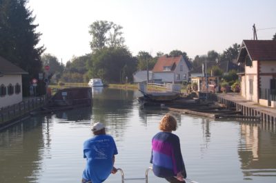 canal swing bridge