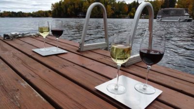 wine glass dock