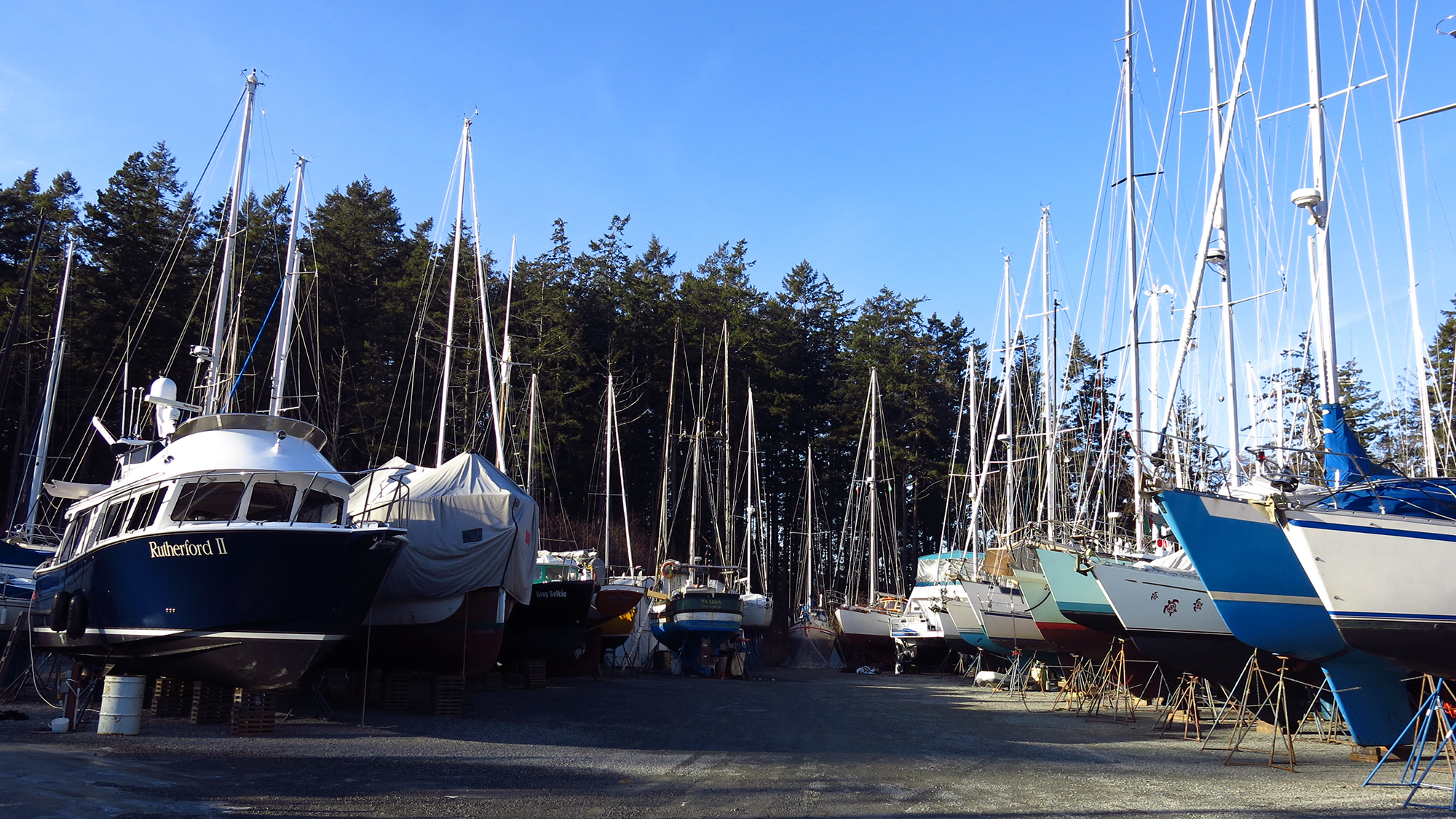 Carmody Cove boatyard