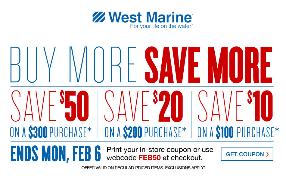 WestMarineFeb2017coupon My Boat Life