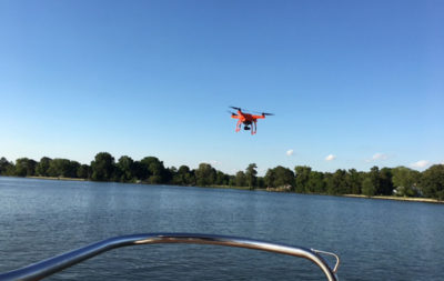 drone boating