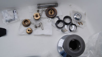 winch disassembled