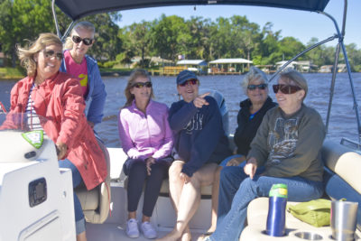 women boats