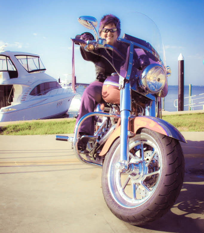 wanda kenton boating biker