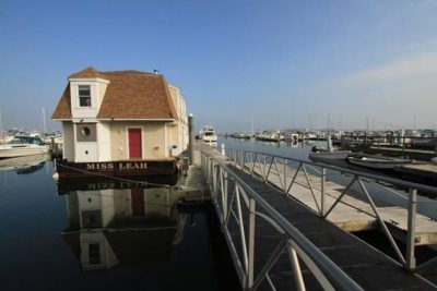 floating house docked