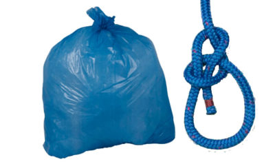 trash bowline knot