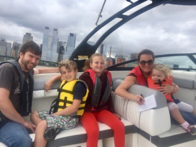 Reagan Haynes boat family