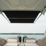 sureshade rtx pull out boat shade