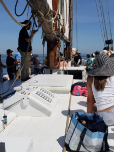 underway with passengers