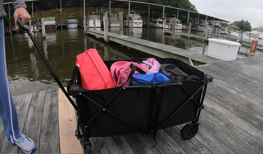 Heavy Duty and Collapsible Dock Cart for Your Boat My Boat Life