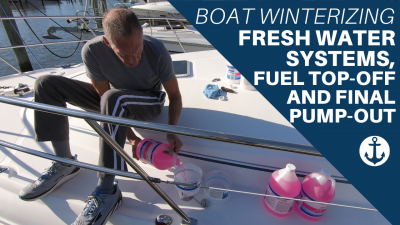 winterize fresh water boat