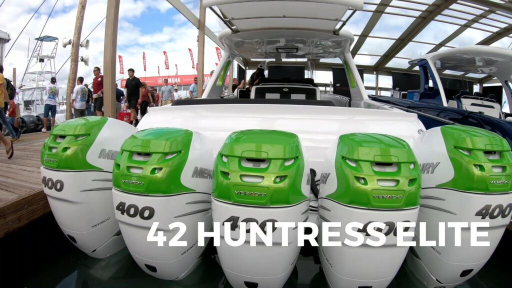 42 Huntress quint engines