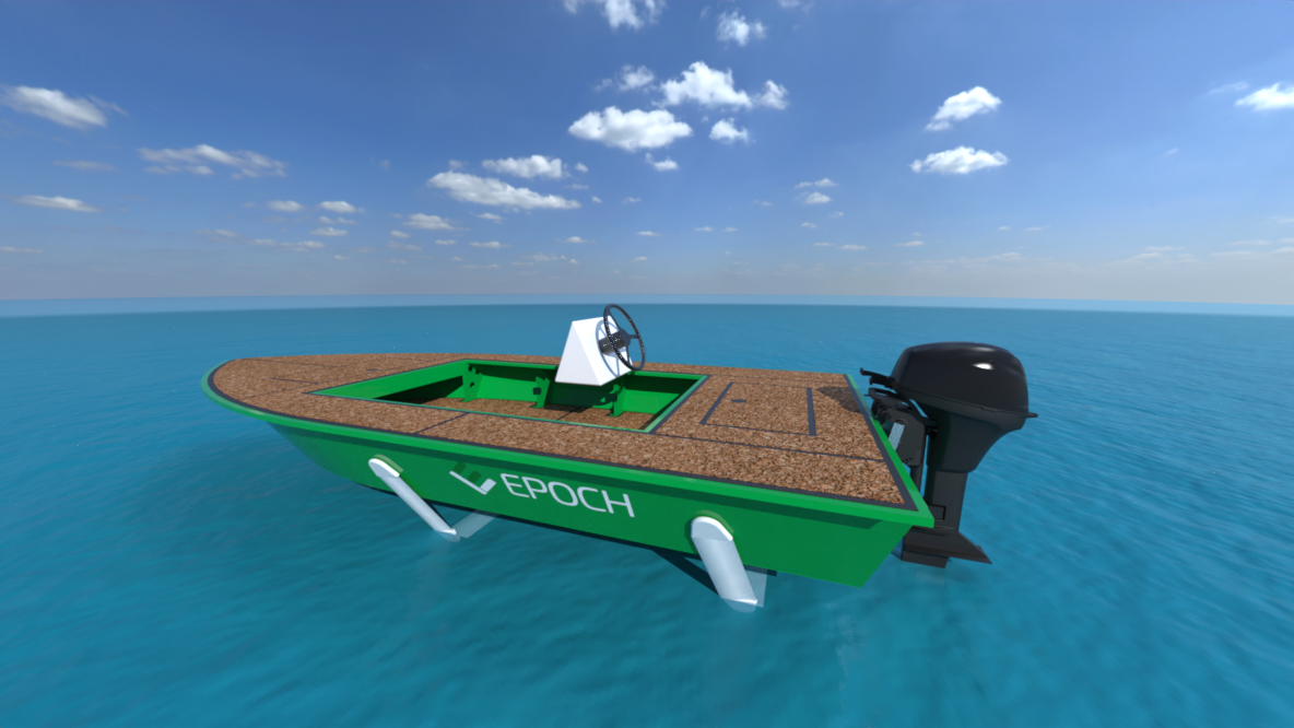 epoch hydrofoil electric boat