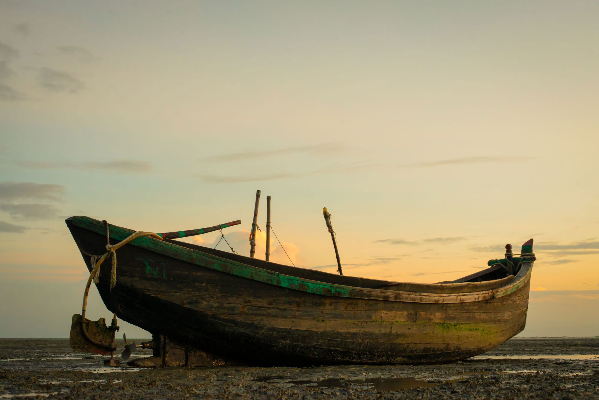 dispose old boat