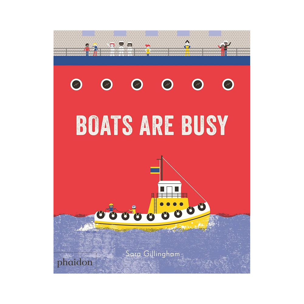 Boats Are Busy Board Book