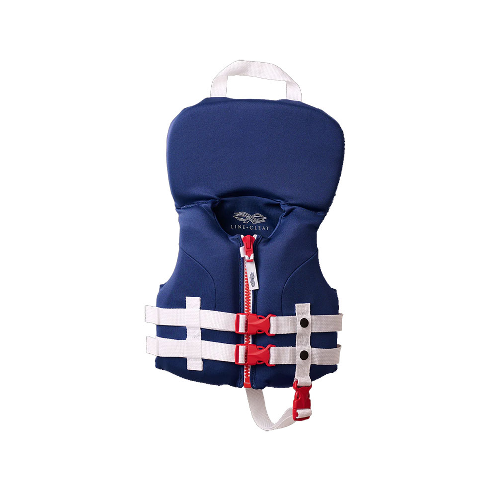 Line + Cleat Infant Life Jacket - Navy