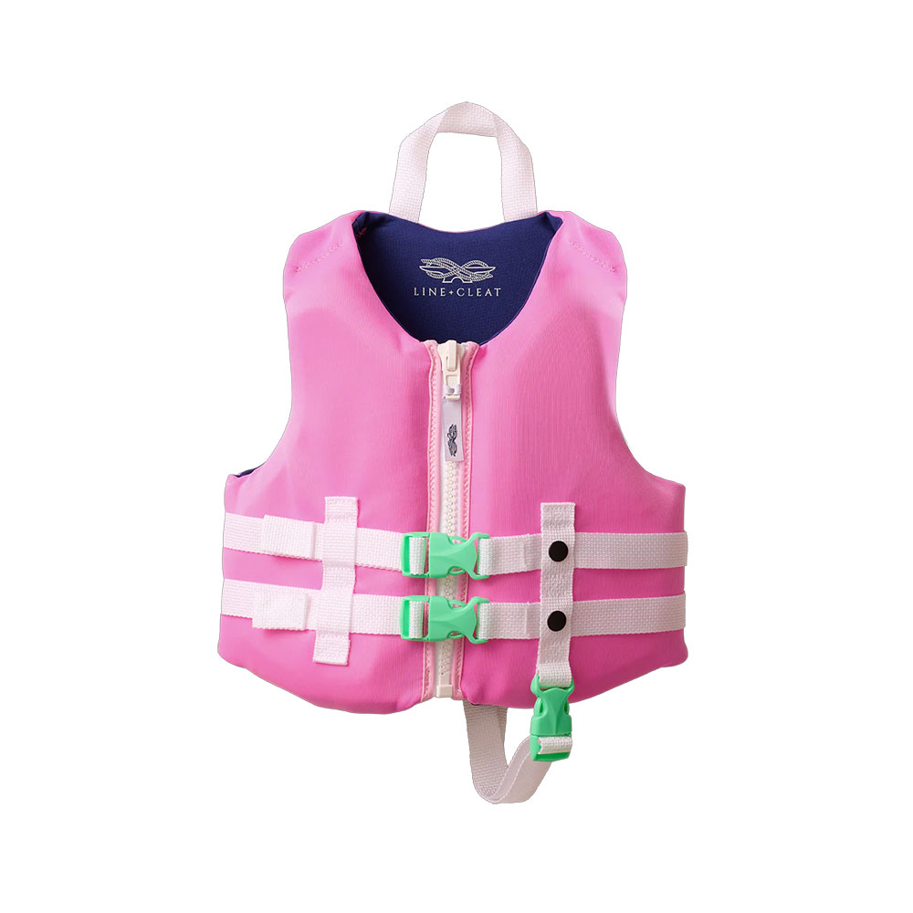 Line + Cleat Toddler Life Jacket - Pink