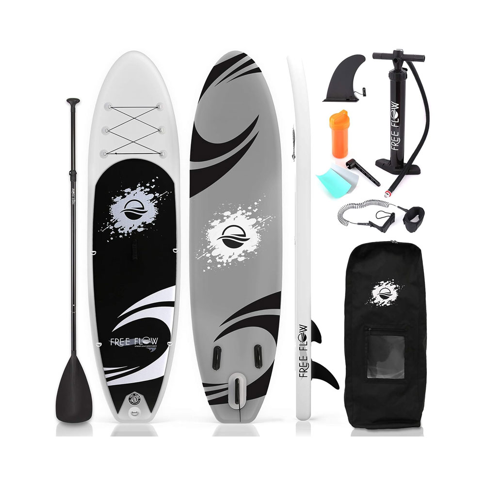 SereneLife Inflatable Stand Up Paddle Board