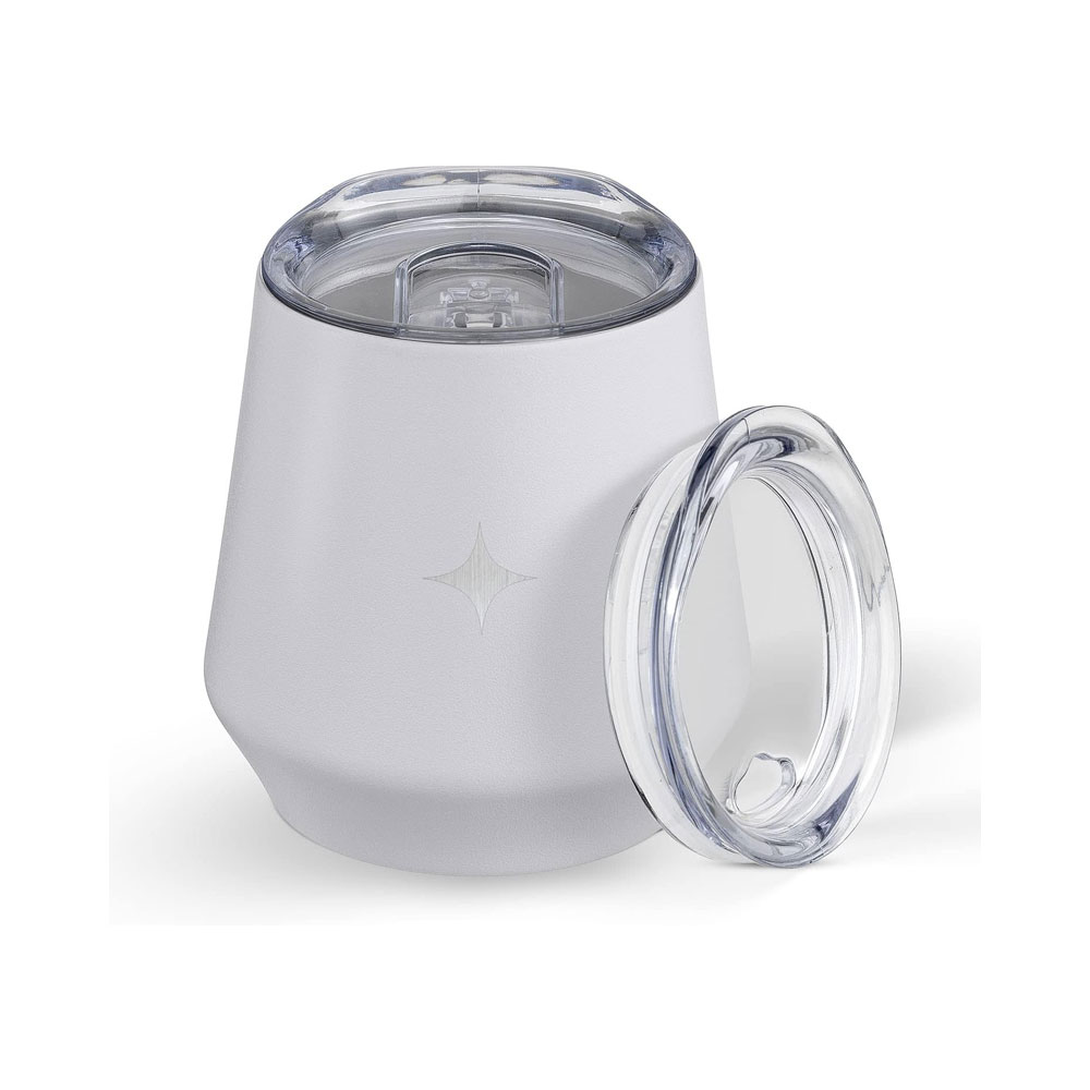 Insulated Stemless Wine Tumbler with Lid