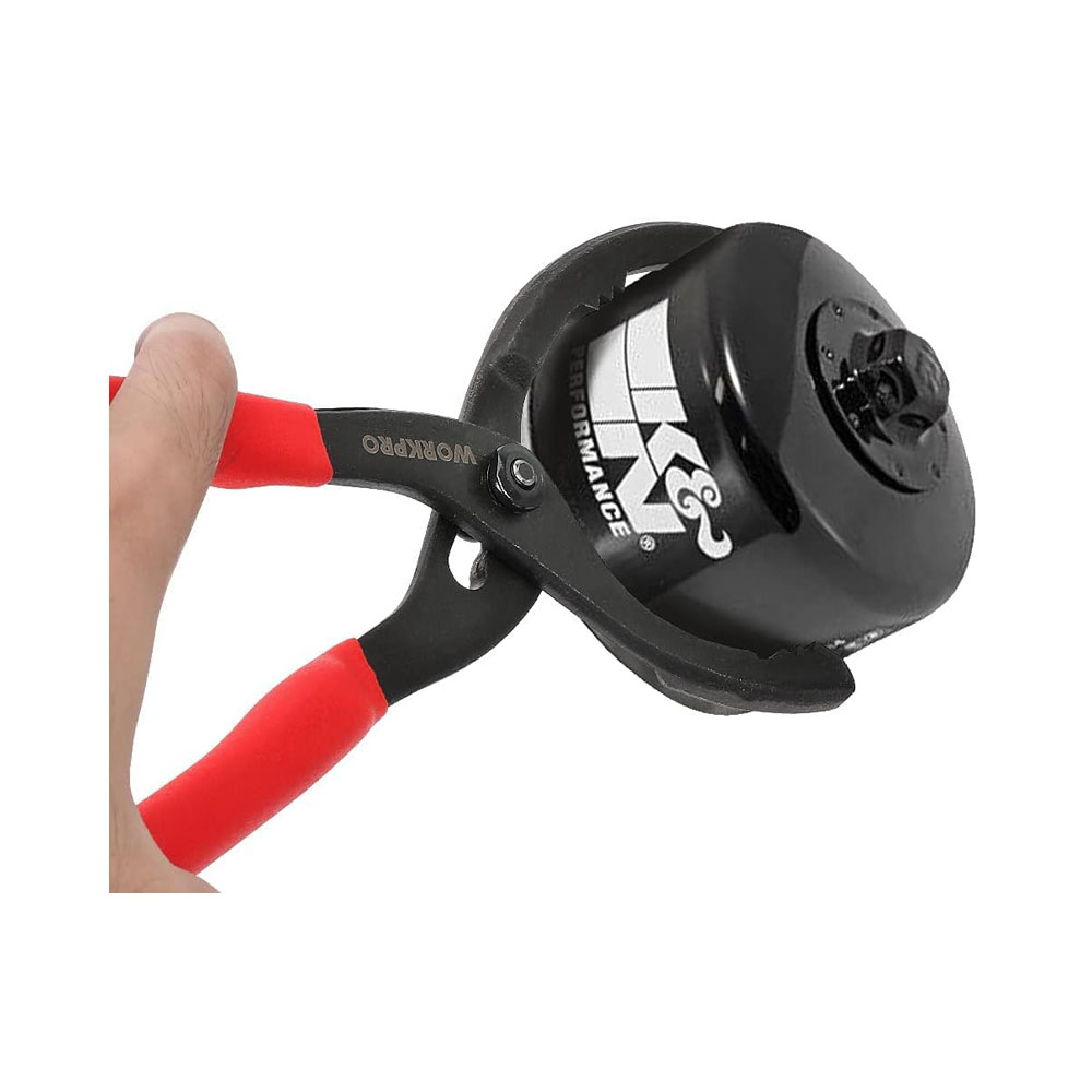 WORKPRO 12" Adjustable Oil Filter Wrench