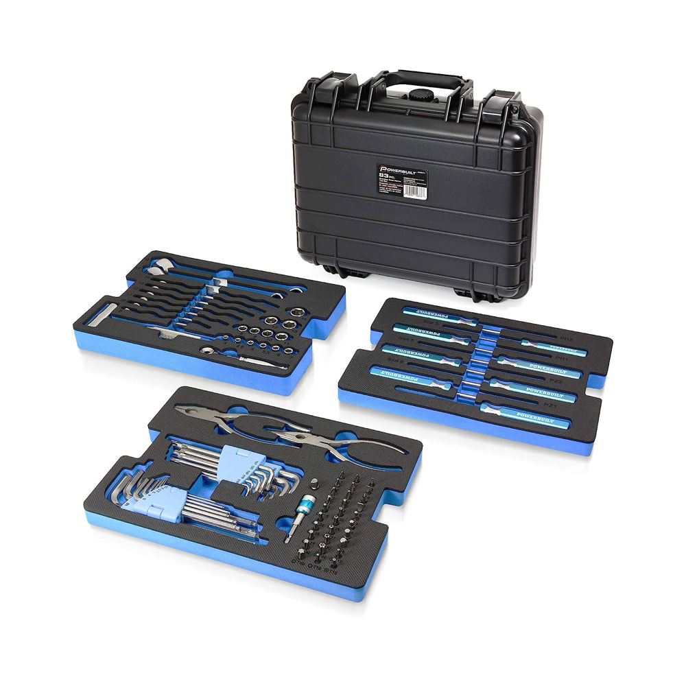 Powerbuilt 83 Piece Stainless Steel Marine Boat Repair Tool Set