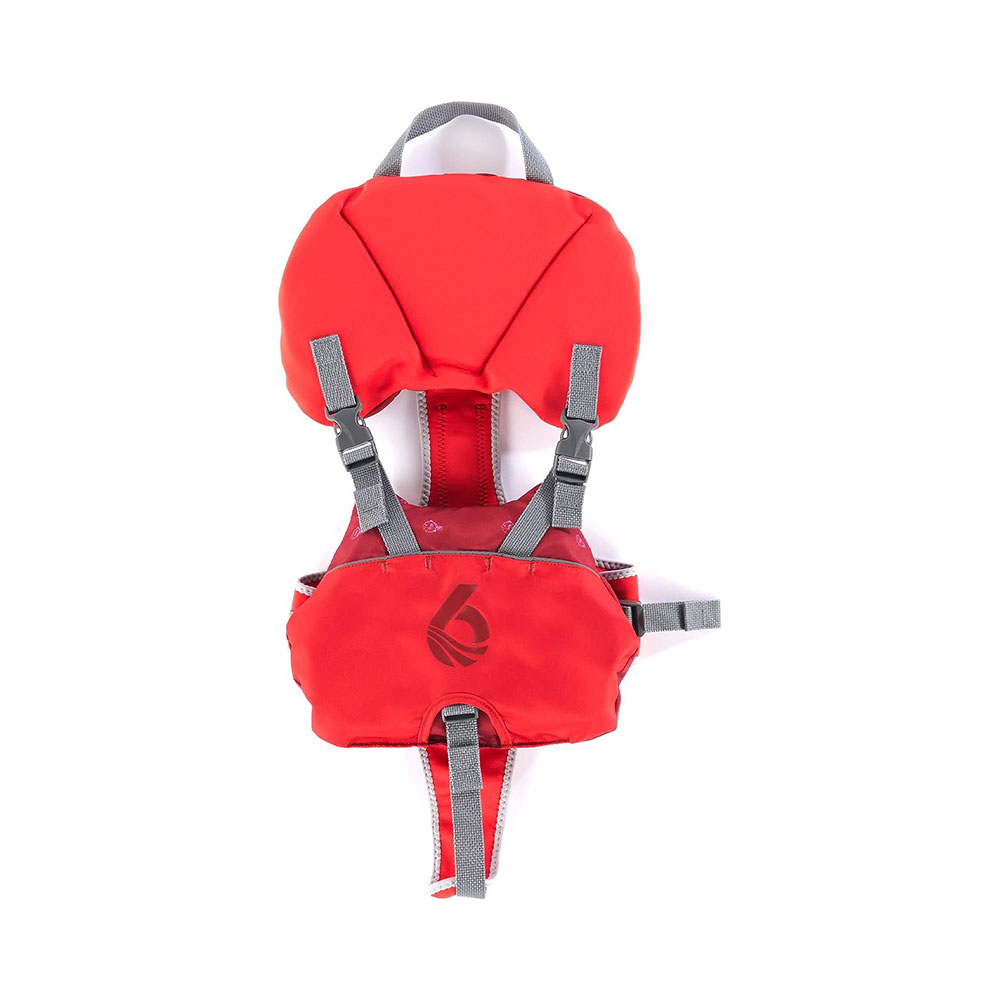 Level Six Puffer Baby Vest - Crimson