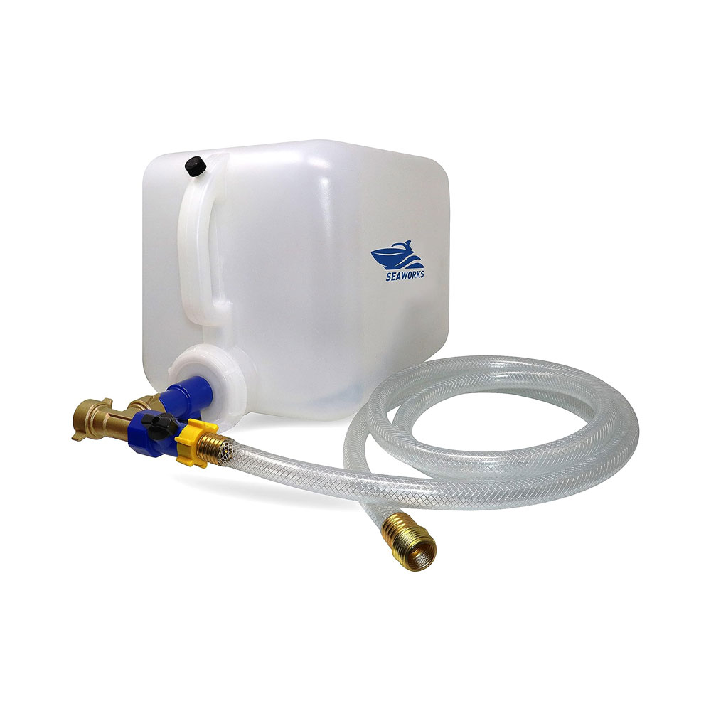 Seaworks Boat Winterizer Gravity Motor Cleaning Kit
