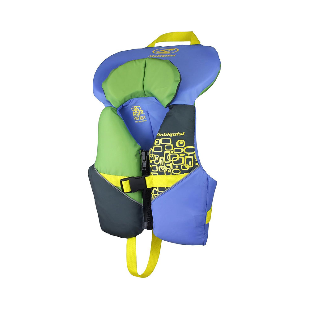 Stohlquist Life Vest - Blue & Green
