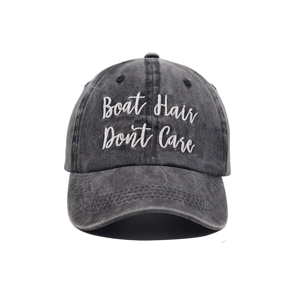 Washed Boat Hair Don't Care Hat