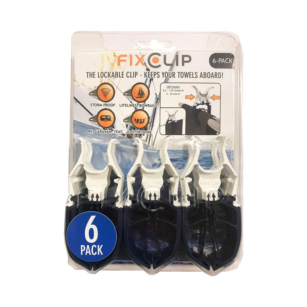 FIXCLIP Bow Rail & Line Towel Clips
