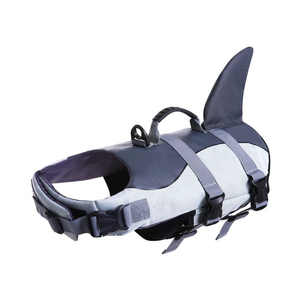 Dog Life Jacket Shark Fin Style