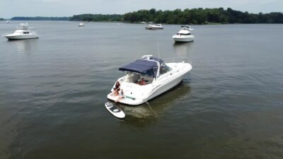 family boating