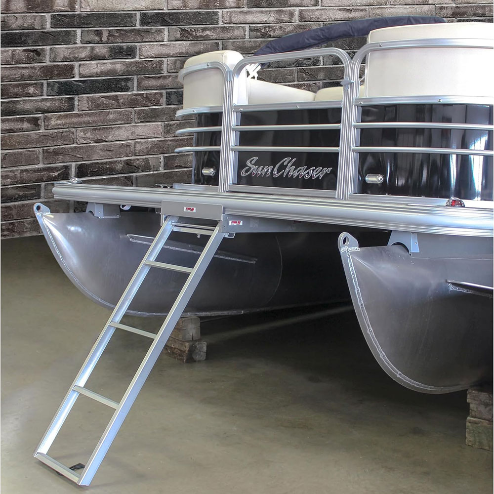 pontoon boat ladder