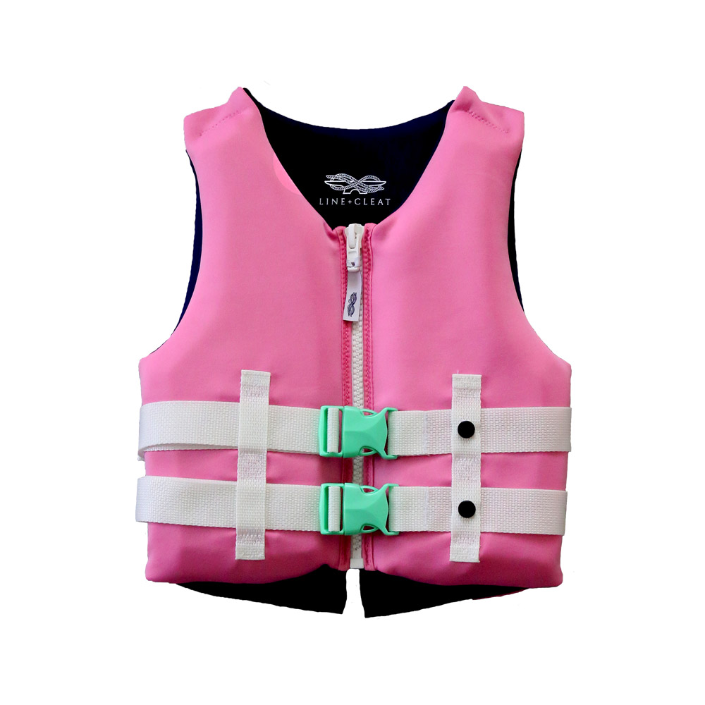 Line + Cleat Youth Life Jacket - Pink