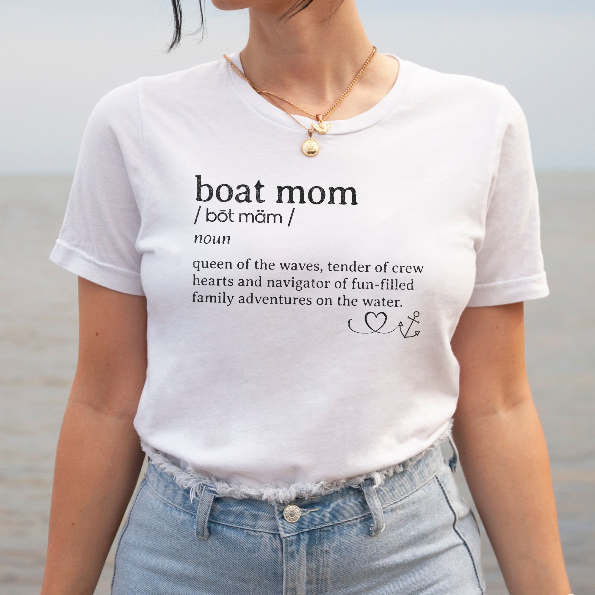 Boat Mom Definition T-Shirt