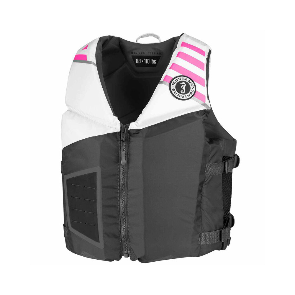 Mustang Survival Rev Young Adult Life Jacket - White