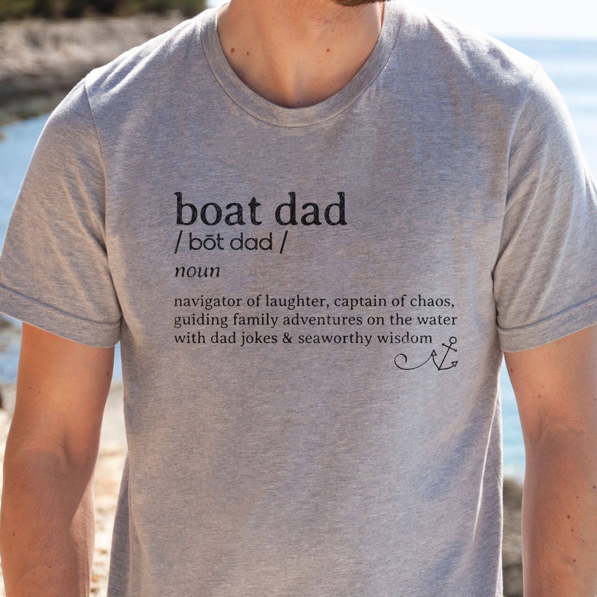 boat dad definition shirt