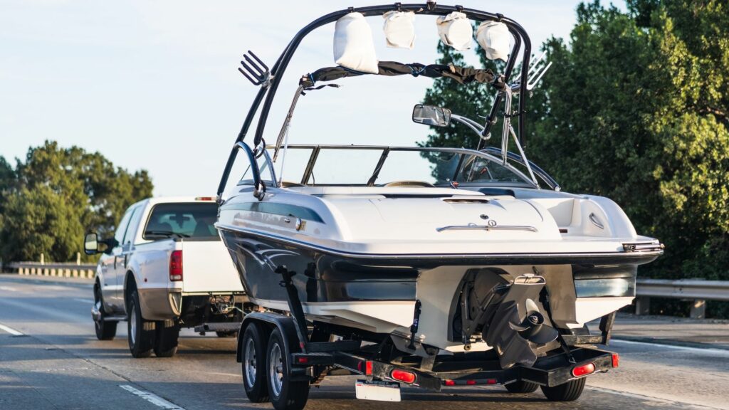 truck tow boat